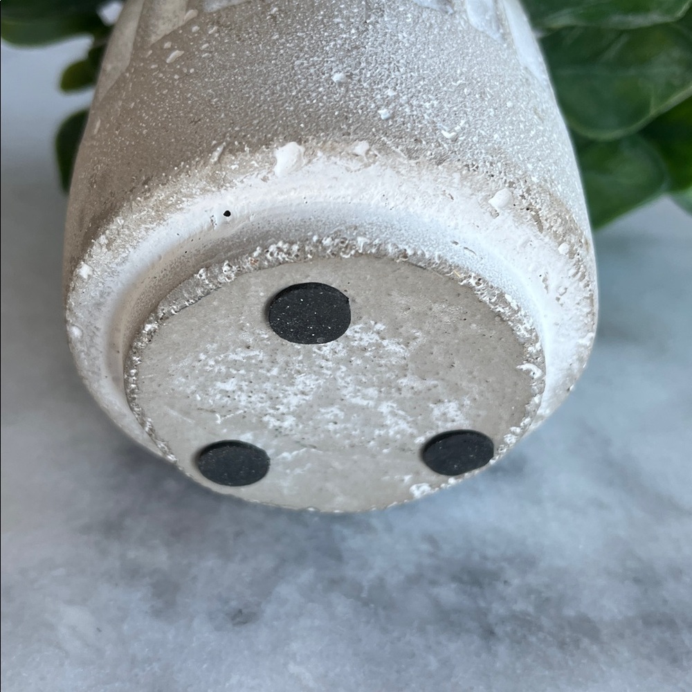 Faux Jade Plant in Stone Pot Home Decor - Picture 5 of 6